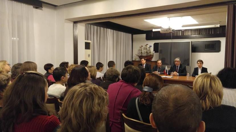 Анатолий Макаров на встрече с российскими соотечественниками, проживающими в регионе Русе