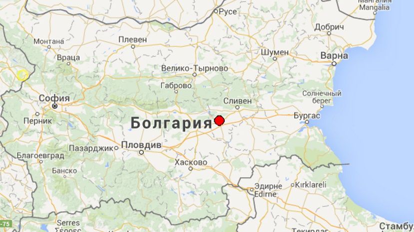 В Болгарии произошло слабое землетрясение