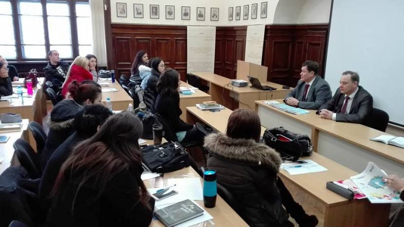 Российские дипломаты рассказали болгарским студентам о своей работе