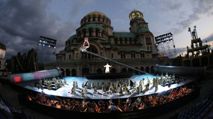В Софии с успехом прошла международная премьера «Набукко» на открытой сцене