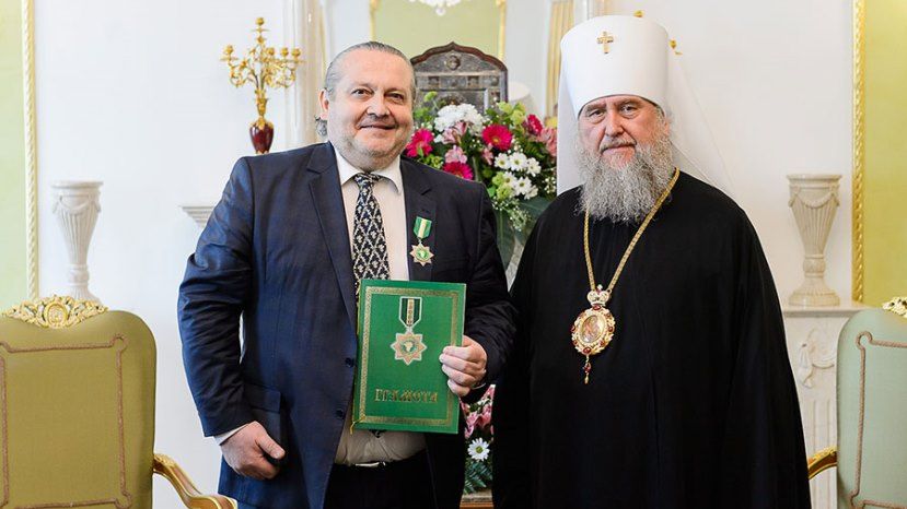 Посол Болгарии в Казахстане удостоен высокой награды Казахстанского Митрополичьего округа