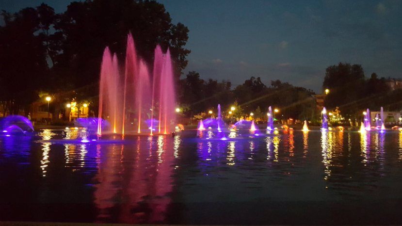 Летом программа Поющих фонтанов в Пловдиве будет начинаться с 21:30
