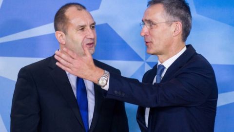 Румен Радев и Йенс Столтенберг