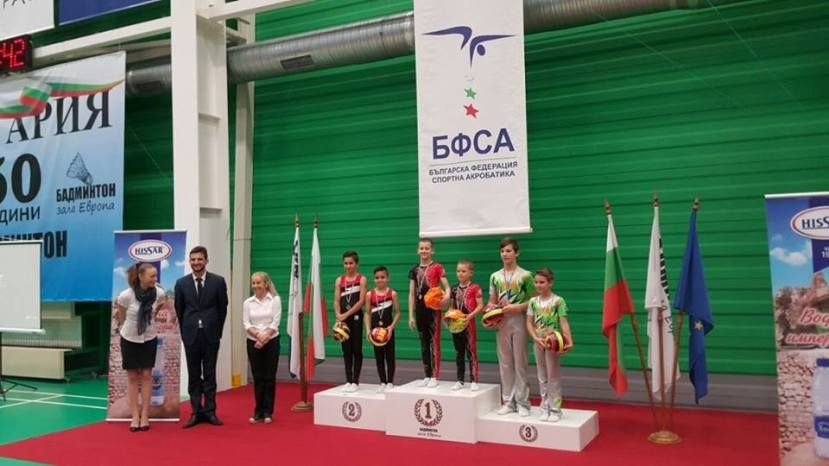 Юный россиянин стал чемпионом Болгарии по спортивной акробатике