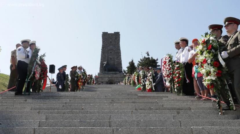 Румен Радев: Шипка е нашият храм на свободата, съграден с кръвта на българските опълченци и руските воини