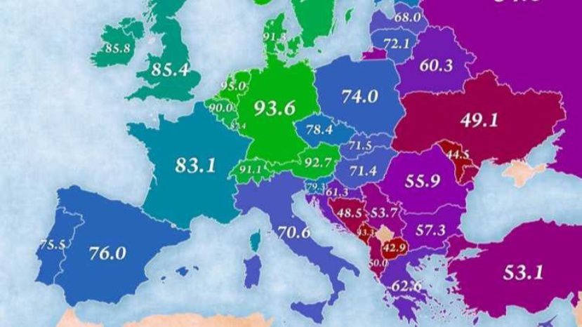 Качество жизни в Болгарии выше, чем в большинстве балканских странах