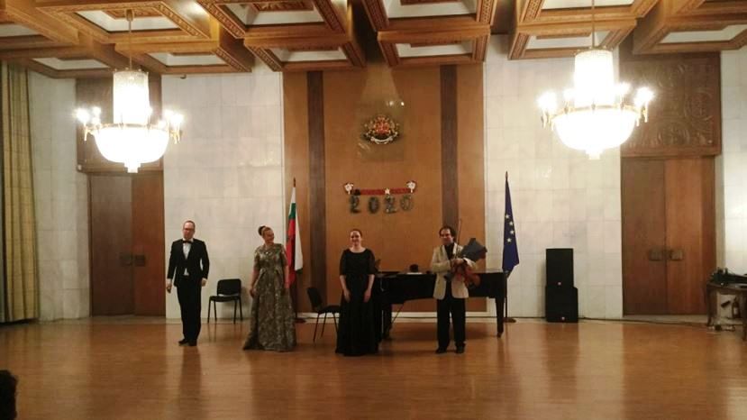Концерт класическа музика в българското посолство в Москва