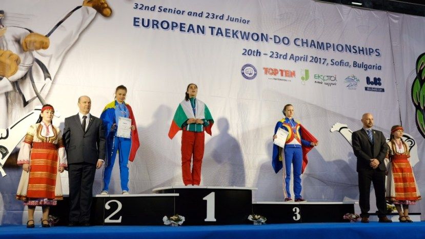 България спечели 8 медала на ЕВРО2017, специален приз за София2018 от Европейското таекуон-до
