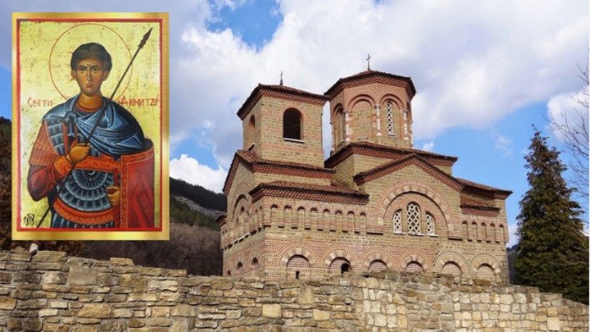 Болгарская православная церковь чтит память святого великомученика Димитрия Солунского