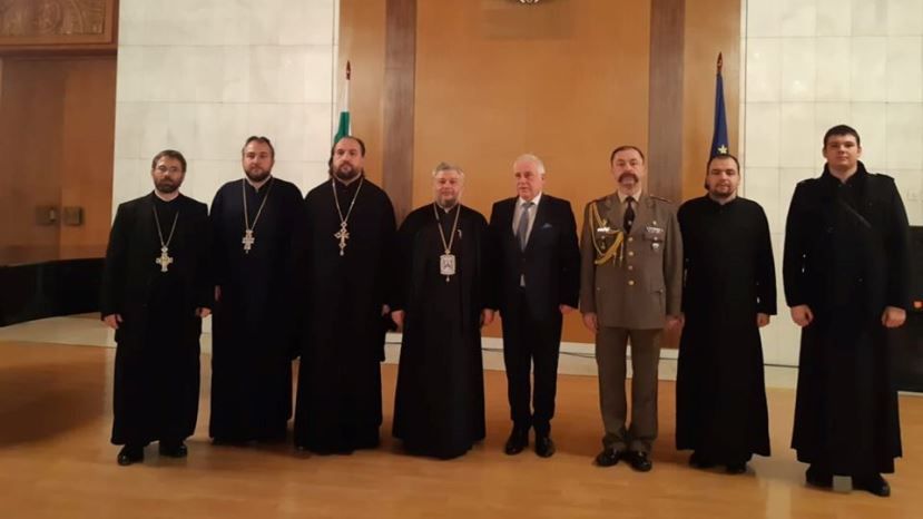 Българска църковна делегация на посещение в Москва