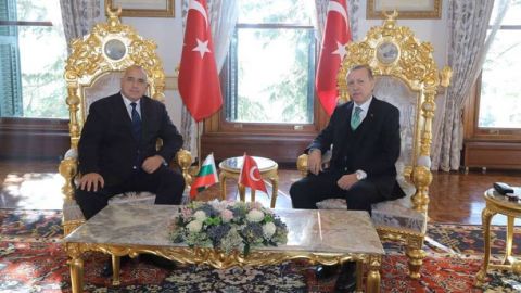 Премиерът Борисов разговаря с президента Ердоган