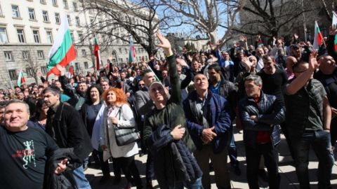 В Болгарии на протест вышли фермеры