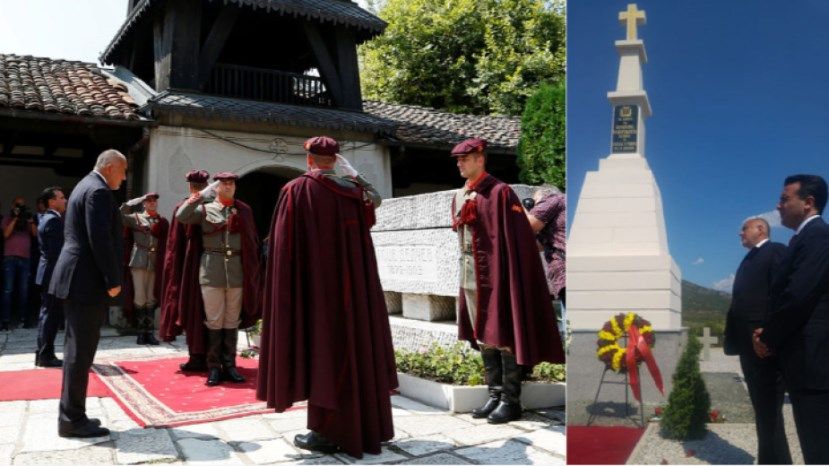 Через 53 года в Дойране снова воздвигнут памятник полк. Каварналиеву