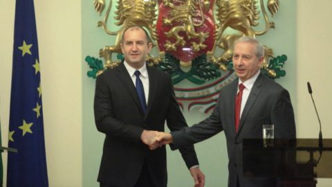 Румен Радев и Огнян Герджиков