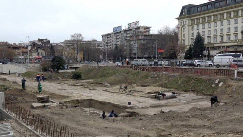 В центре Пловдива обнаружили античную улицу