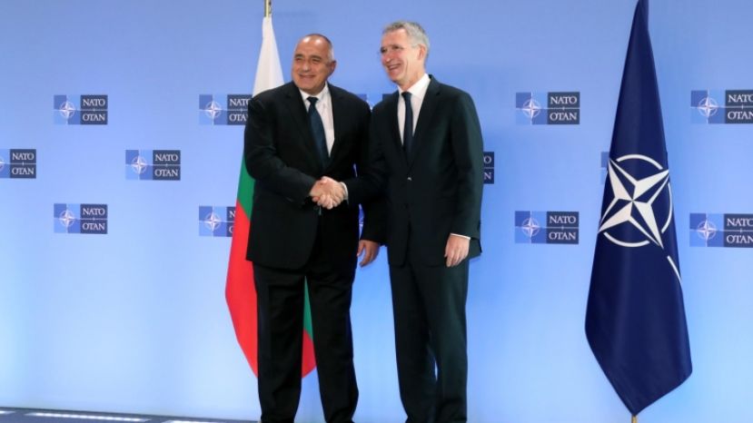 Премиерът Борисов проведе телефонен разговор с генералния секретар на НАТО Столтенберг