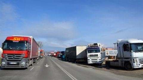 Продолжается блокада болгаро-греческой границы