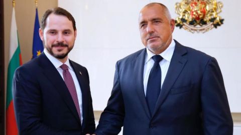 Берат Албайрак и Бойко Борисов