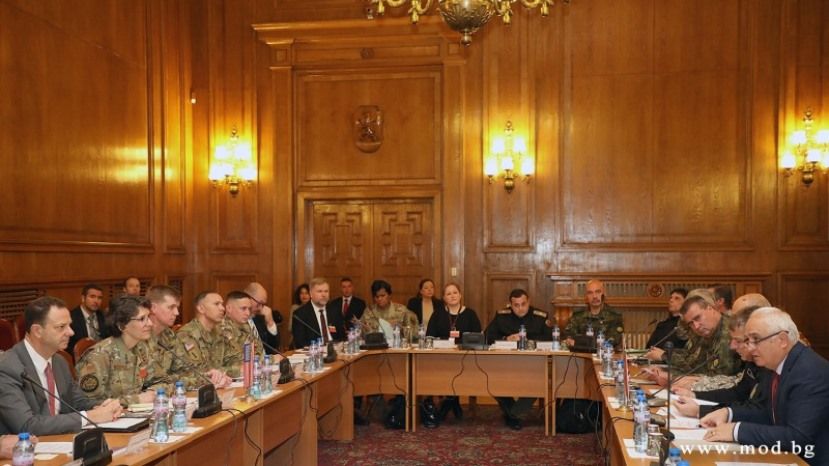 Редовно заседание на Съвместната комисия за сътрудничество в областта на отбраната между България и САЩ се проведе днес в Министерството на отбраната