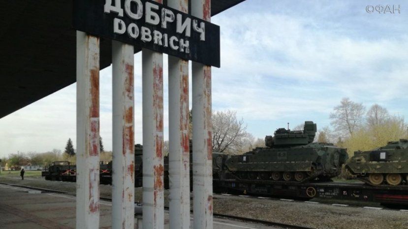 США могут отправить танки из Болгарии на войну в Донбассе