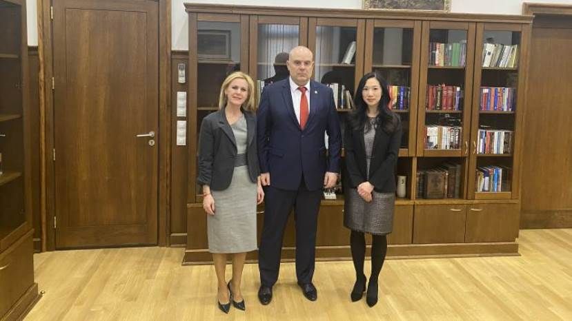 Главният прокурор Иван Гешев прие постоянния съветник по юридическите въпроси към Посолството на САЩ в България