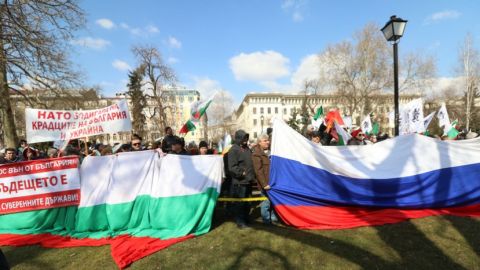 В Болгарии прошел протест „Нет войне“