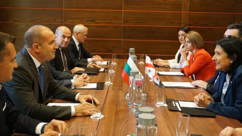 Президент Радев: Болгария поддерживает суверенитет и территориальную целостность Грузии