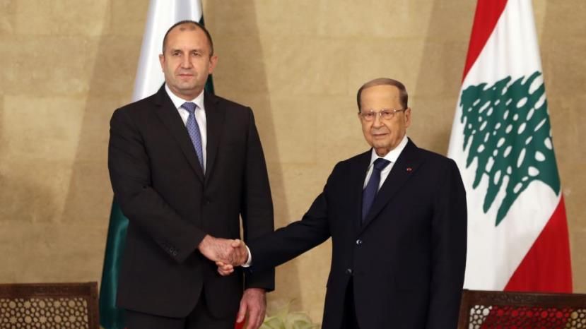 Държавният глава: България цени високо приноса на Ливан като фактор на стабилността в региона на Близкия Изток