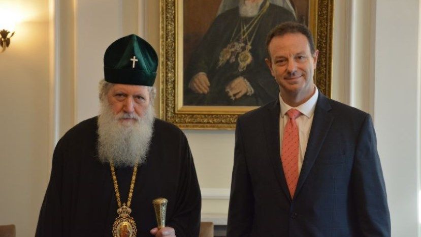 Патриарх Болгарии и посол США обсудили совместную и плодотворную работу