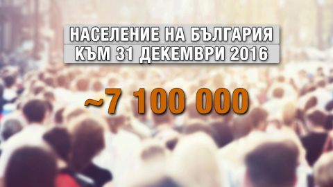 Населението на България се топи драстично