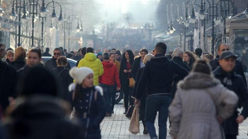В 2017 году увеличилась численность населения в 25 городах Болгарии