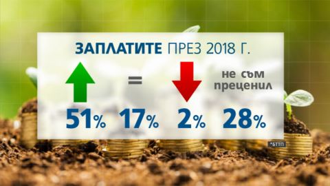 51% работодателей Болгарии планируют увеличить зарплату служащих в следующем году
