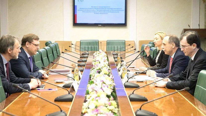 Косачев: Россия заинтересована в более активном развитии двусторонних отношений с Болгарией