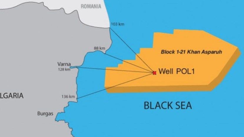 Поиски нефти и газа в Черном море Болгарии продлятся еще два года