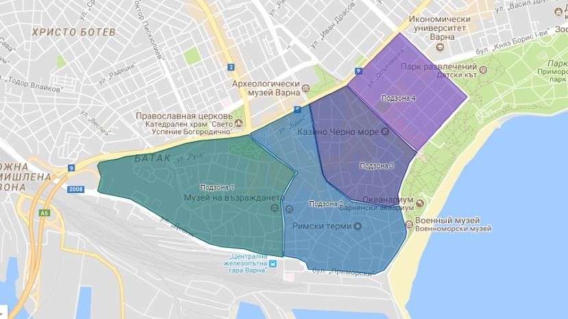 В Варне началась продажа разрешений на парковку для живущих в „Синей зоне“