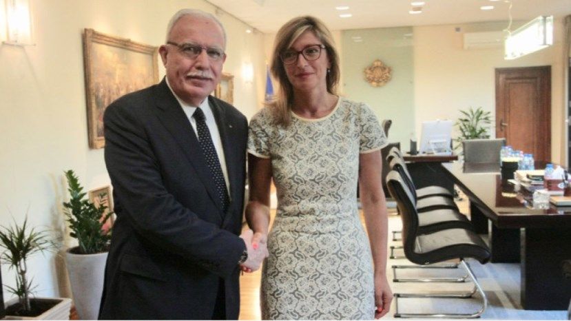 Главы МИД Болгарии и Палестины обсудили двусторонние отношения
