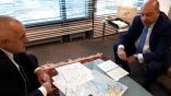 Премиерът Бойко Борисов разговаря с председателя на ЕБВР Сума Чакрабарти