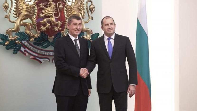 Държавният глава Румен Радев проведе среща с премиера на Чешката Република Андрей Бабиш