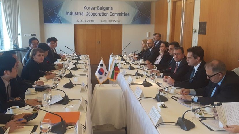 За първи път от седем години се проведе заседание на Корейско-Българския комитет за промишлено коопериране