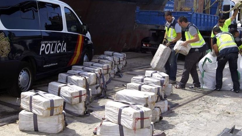 В Испании задержаны россияне и болгары с 35 тоннами гашиша