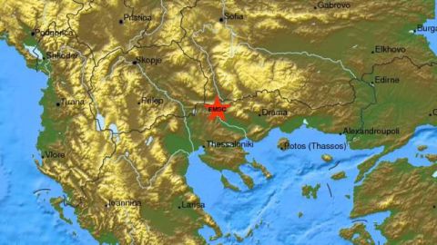 Вблизи Петрича произошло слабое землетрясение