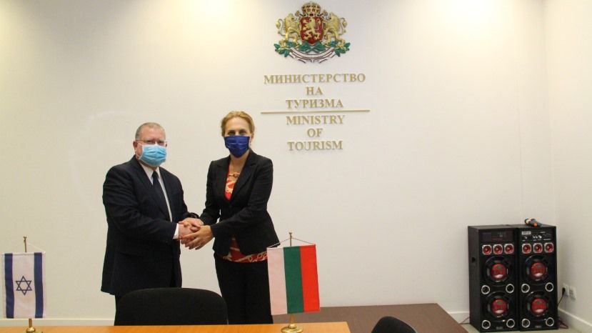 Вицепремиерът и министър на туризма Марияна Николова проведе работна среща с посланика на Държавата Израел Н.Пр. Йорам Елрон