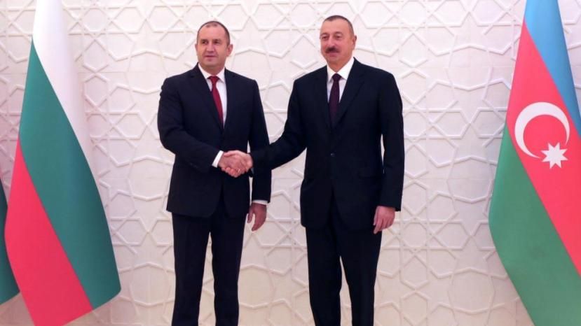 Румен Радев декларира подкрепата си за Южния газов коридор, където Азербайджан играе ключова роля