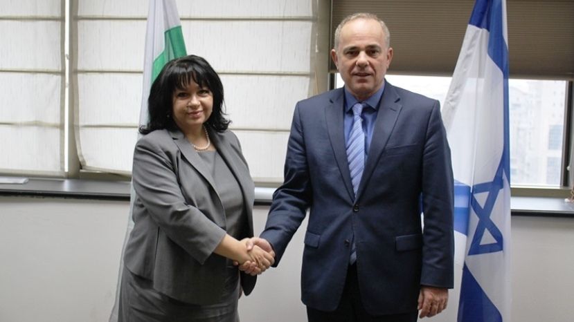 Министры энергетики Болгарии и Израиля обсудили поставки газа
