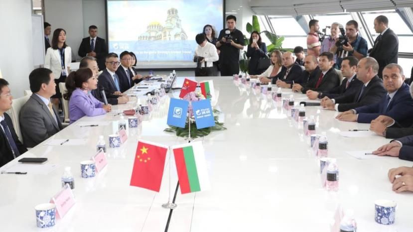 Президентът Радев: Необходима е сериозна организация, за да утвърдим туризма сред водещите сфери в сътрудничеството с Китай
