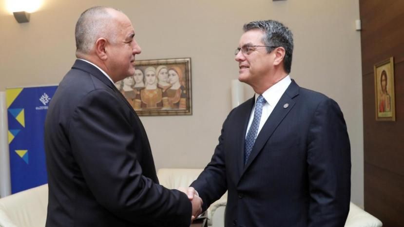 Министър-председателят Бойко Борисов се срещна с генералния директор на Световната търговска организация Роберто Азеведо