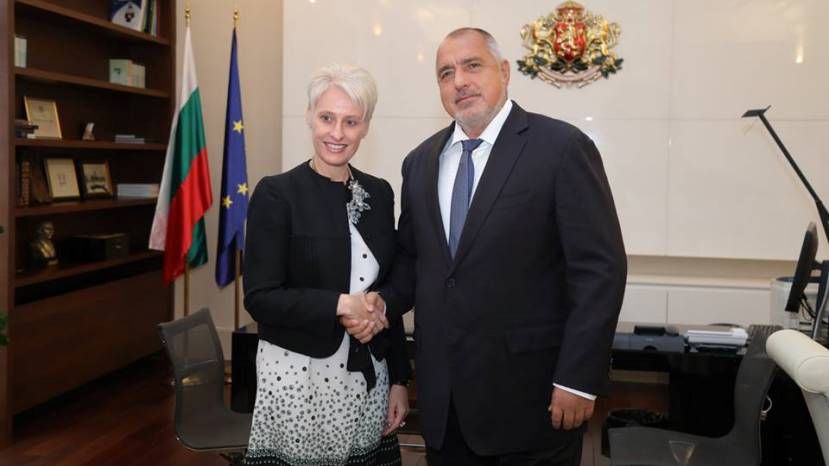 Бойко Борисов се срещна с посланика на Великобритания Ема Хопкинс