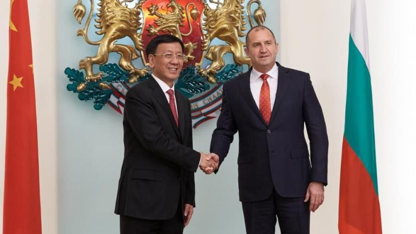 Държавният глава Румен Радев призова за засилване на инвестиционното сътрудничество между България и Китайската народна република