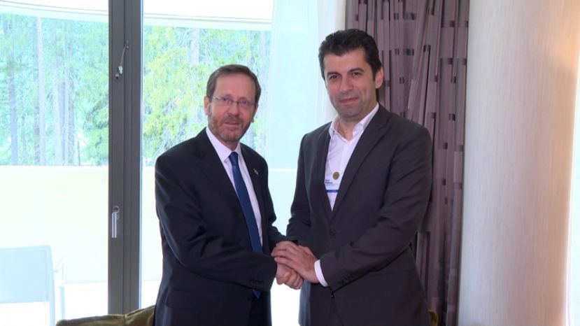 Премиерът Кирил Петков проведе среща с президента на Държавата Израел Исак Херцог