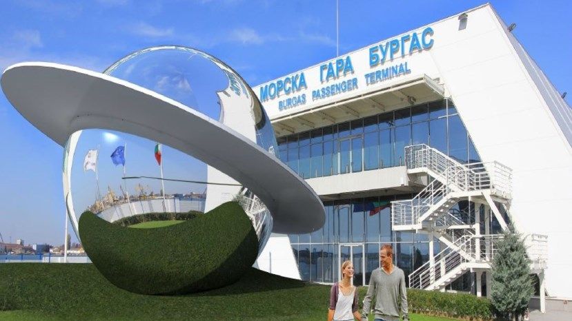Бургас ще има нова емблема – детски научен център с планетариум при Морска гара